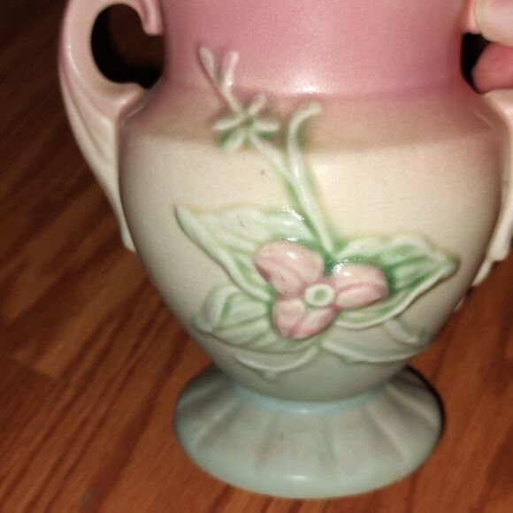 Vintage hull pottery vase wildflower w-4 6 1/2 - Picture 2 of 8
